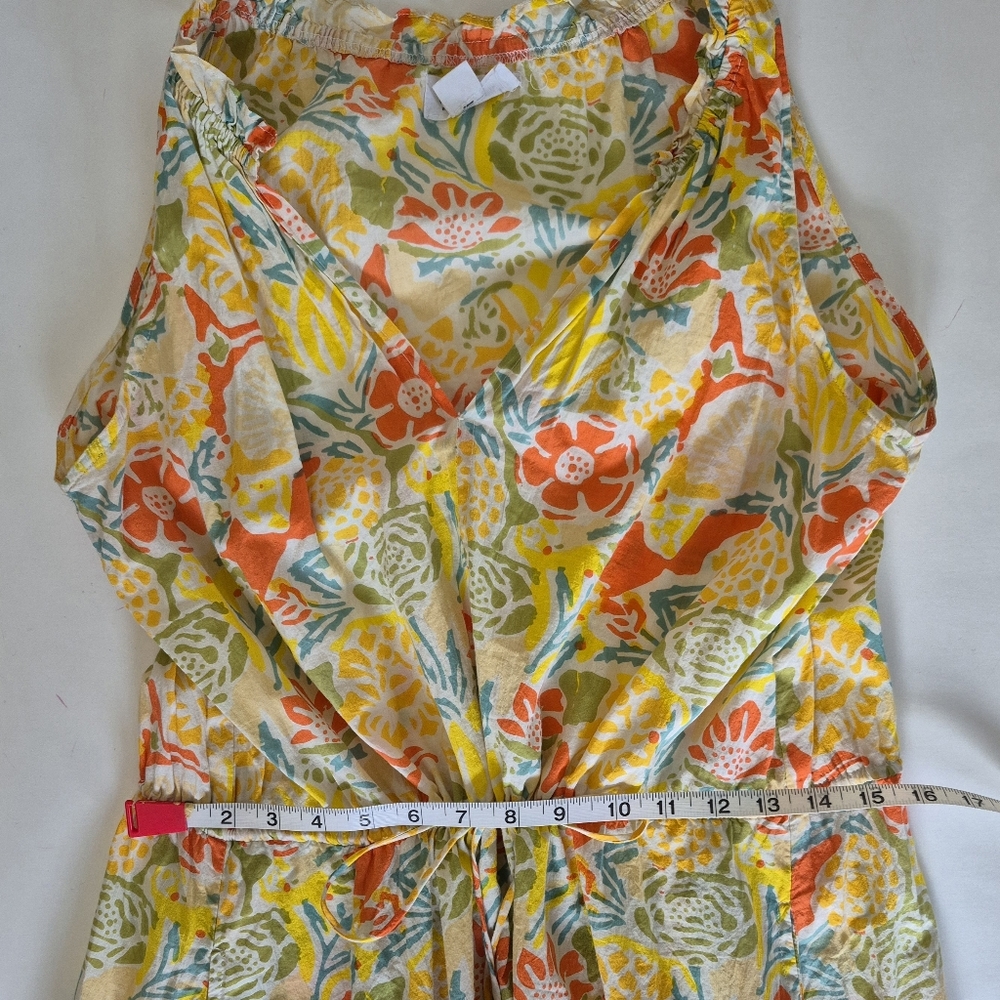 Velvet By Graham & Spencer Dress Yellow Floral Size S - Picture 12 of 13